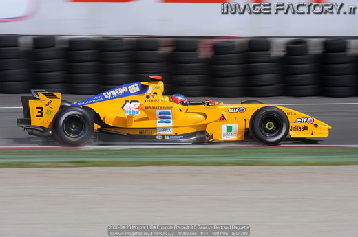 2008-04-26 Monza 1384 Formule Renault 3.5 Series - Bertrand Baguette